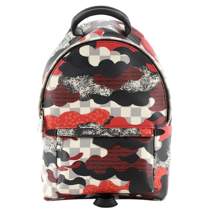Louis Vuitton Palm Springs Backpack Limited Edition Patchwork Waves Damier PM