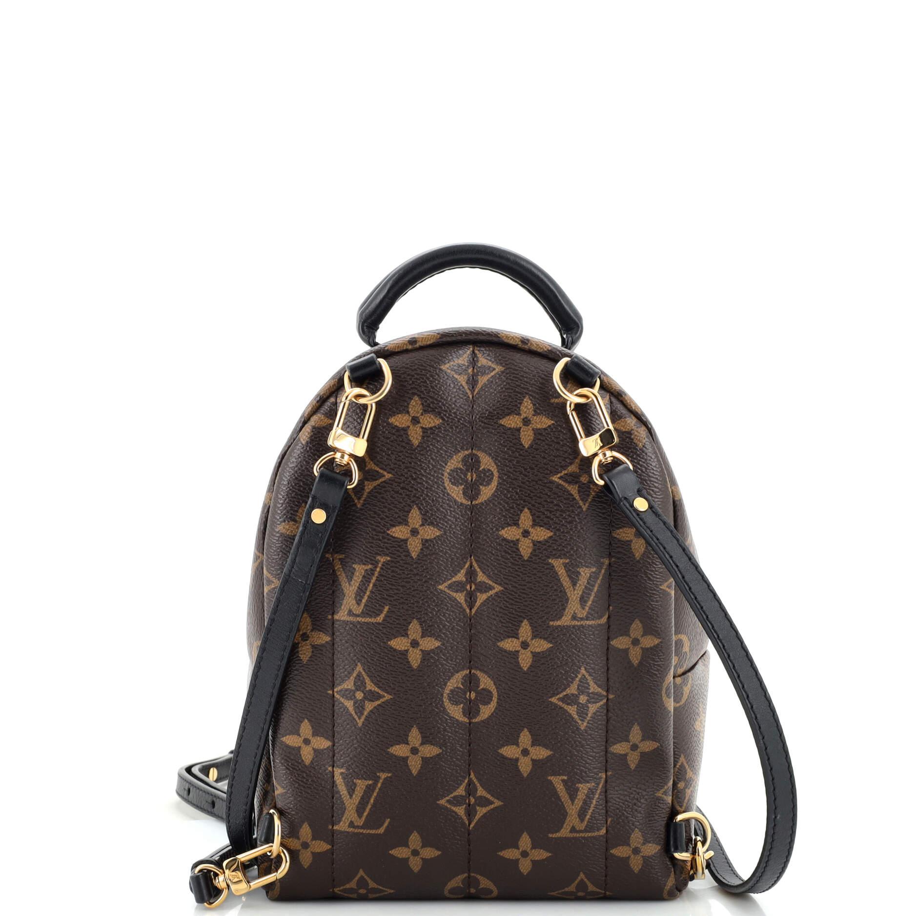 Louis Vuitton Palm Springs Backpack Limited Edition World Tour Monogram Canvas In Good Condition In NY, NY