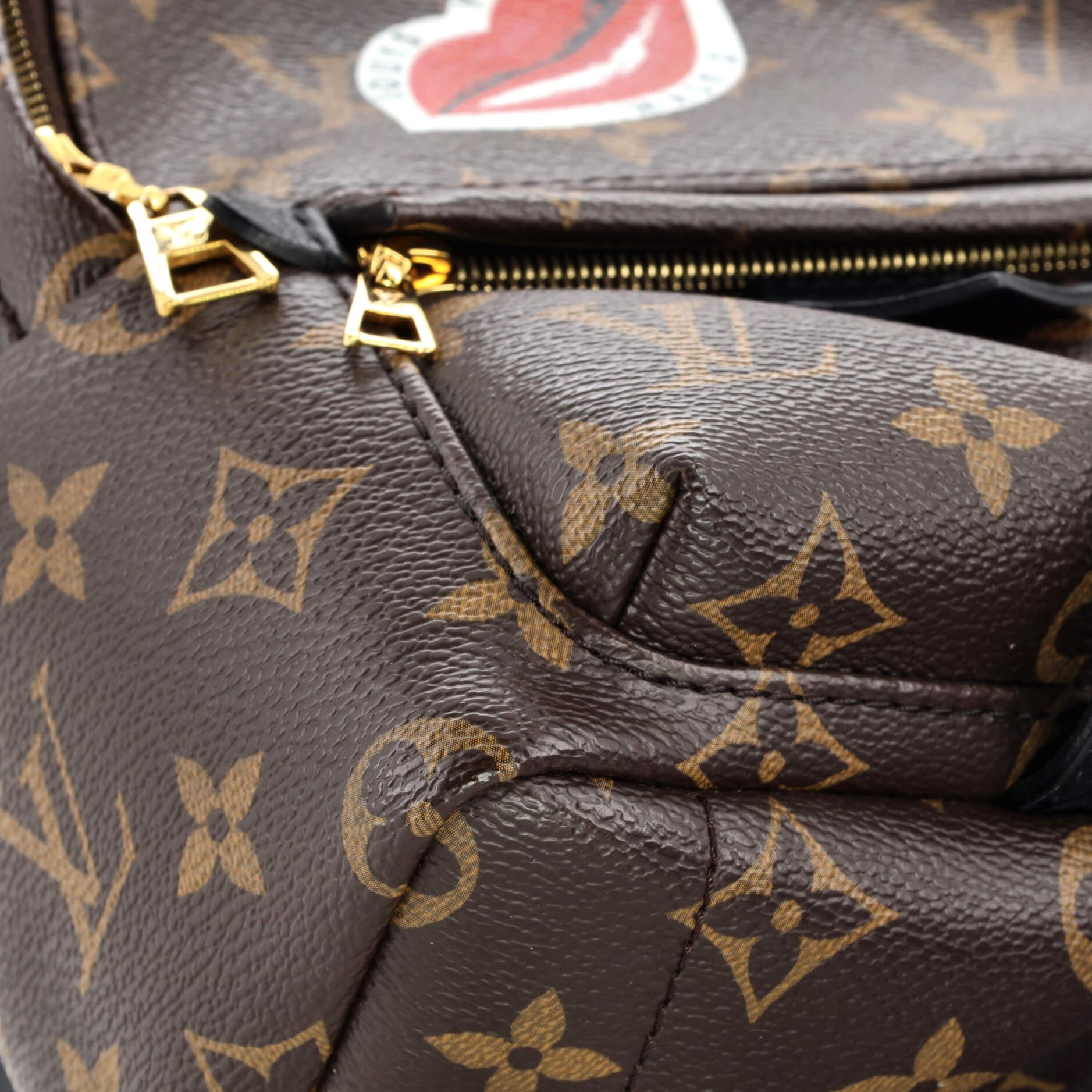 Louis Vuitton Palm Springs Backpack Limited Edition World Tour Monogram Canvas 2