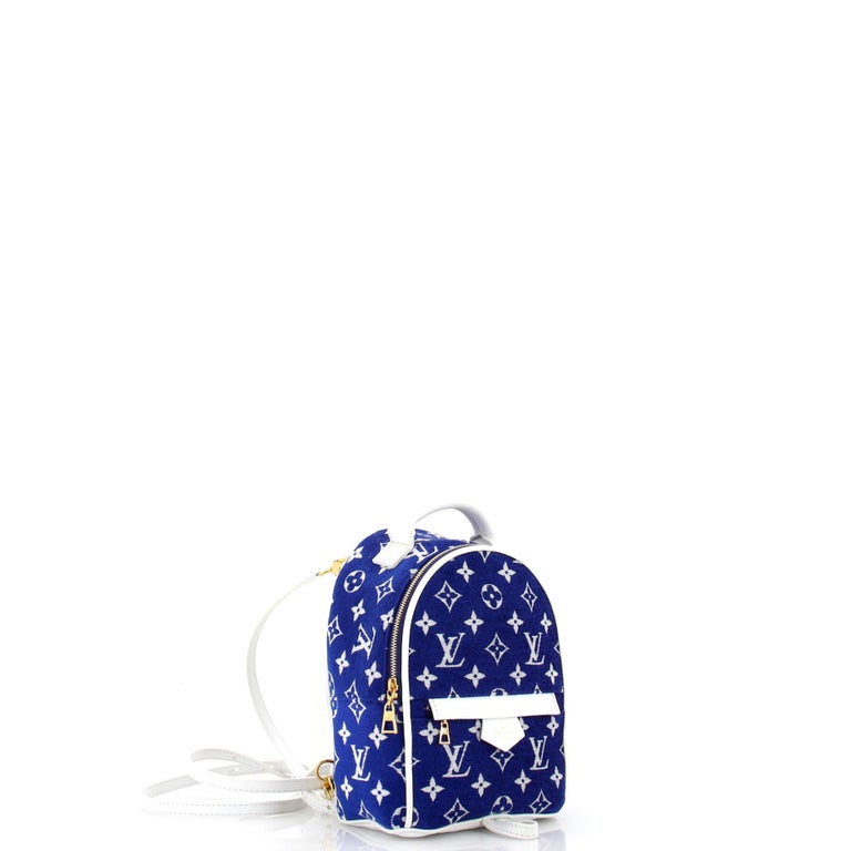 Louis Vuitton Palm Springs Backpack Match Monogram Jacquard Velvet