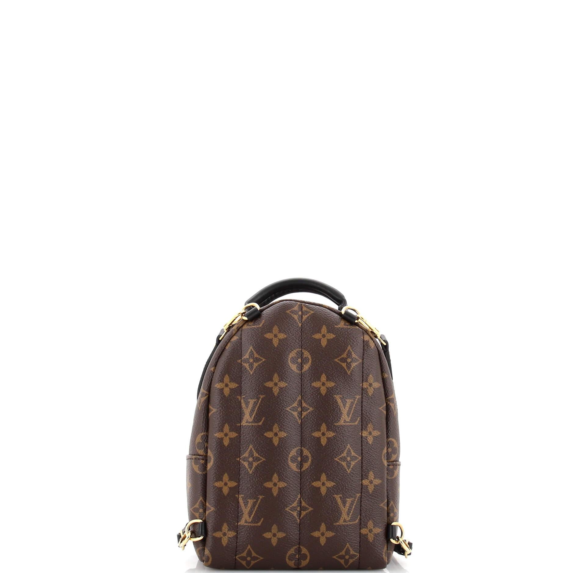 Mini Spring Color Backpack Louis Vuitton Palm Springs Backpack Monogram Canvas Mini For Sale at ...