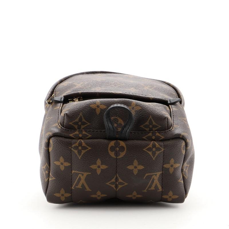 Louis Vuitton Palm Springs Backpack Monogram Canvas Mini In Good Condition In NY, NY