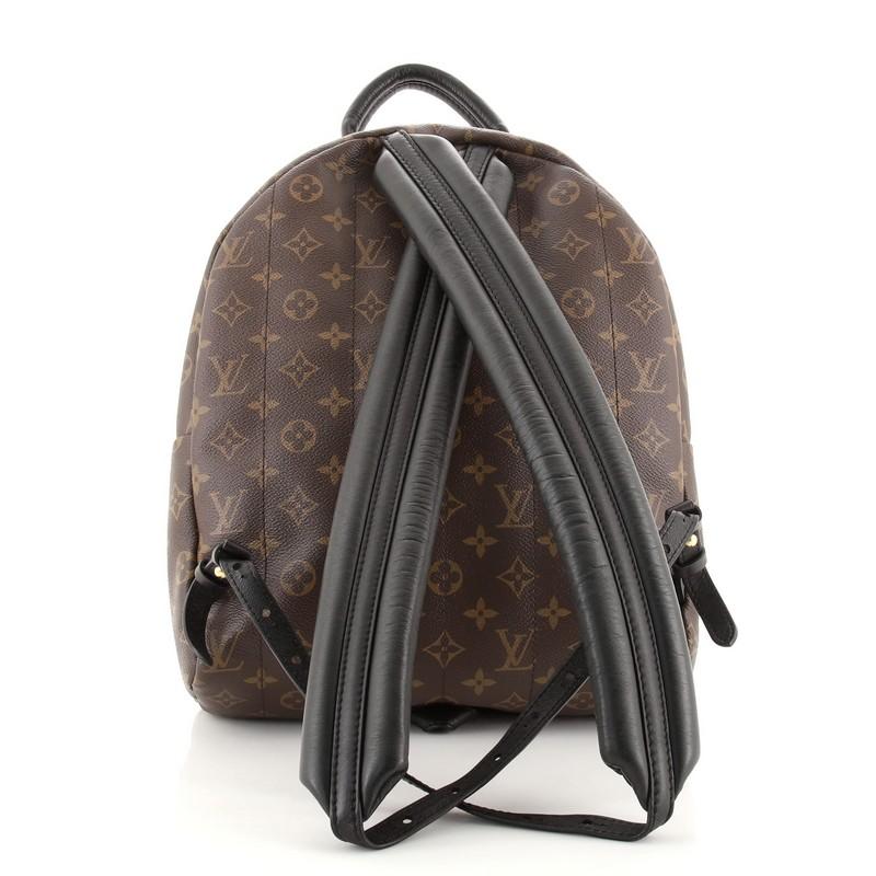 Louis Vuitton Palm Springs Backpack Monogram Canvas MM In Good Condition In NY, NY