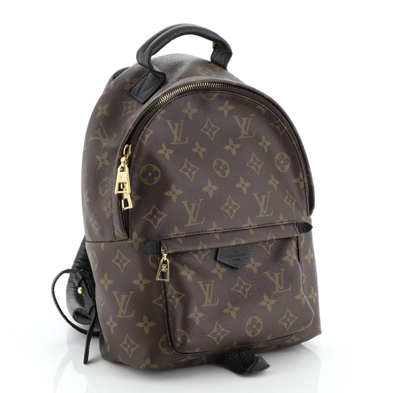 Louis Vuitton Monogram Palm Springs PM Backpack Bag with DB For Sale at  1stDibs