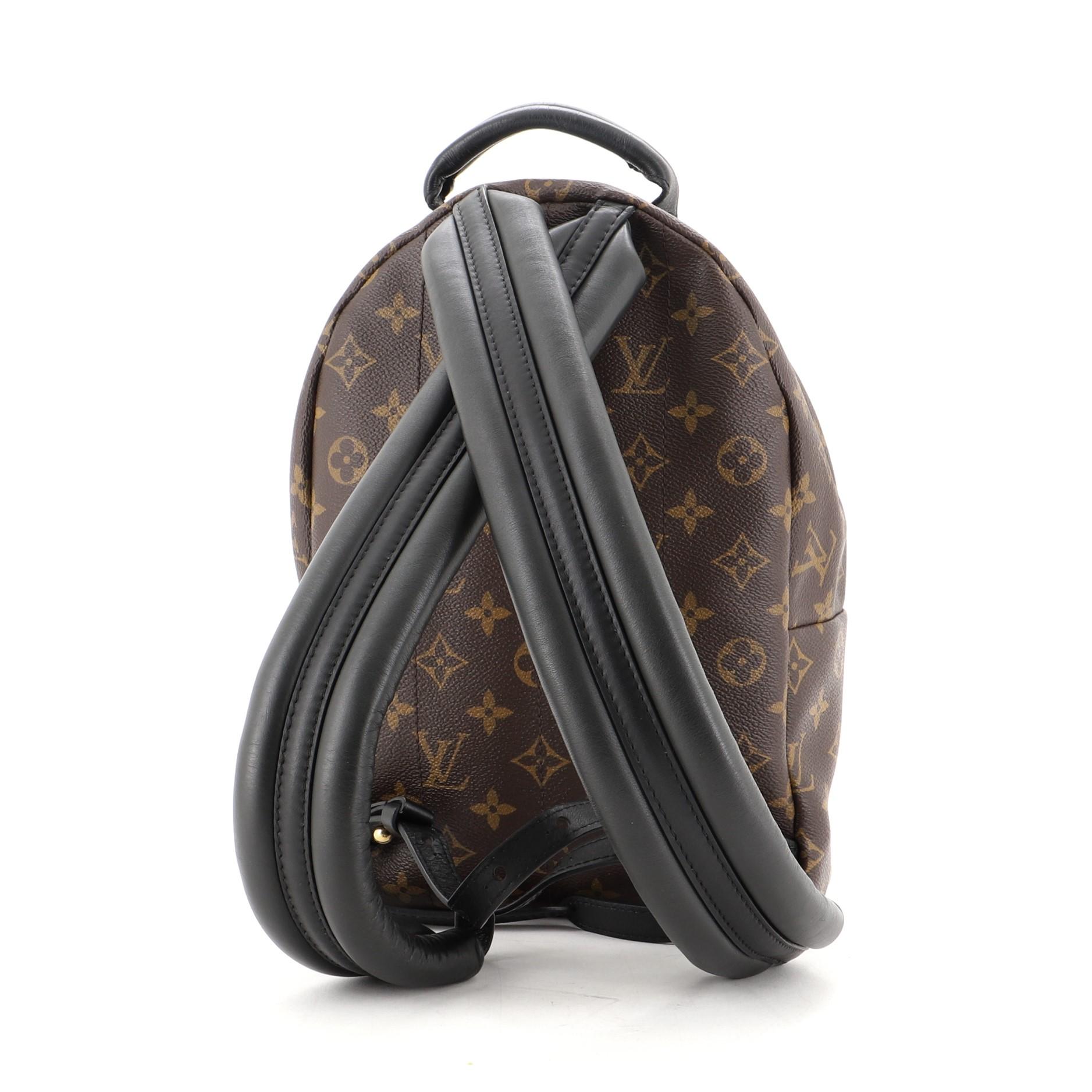 Louis Vuitton Palm Springs Backpack Monogram Canvas PM In Good Condition In NY, NY