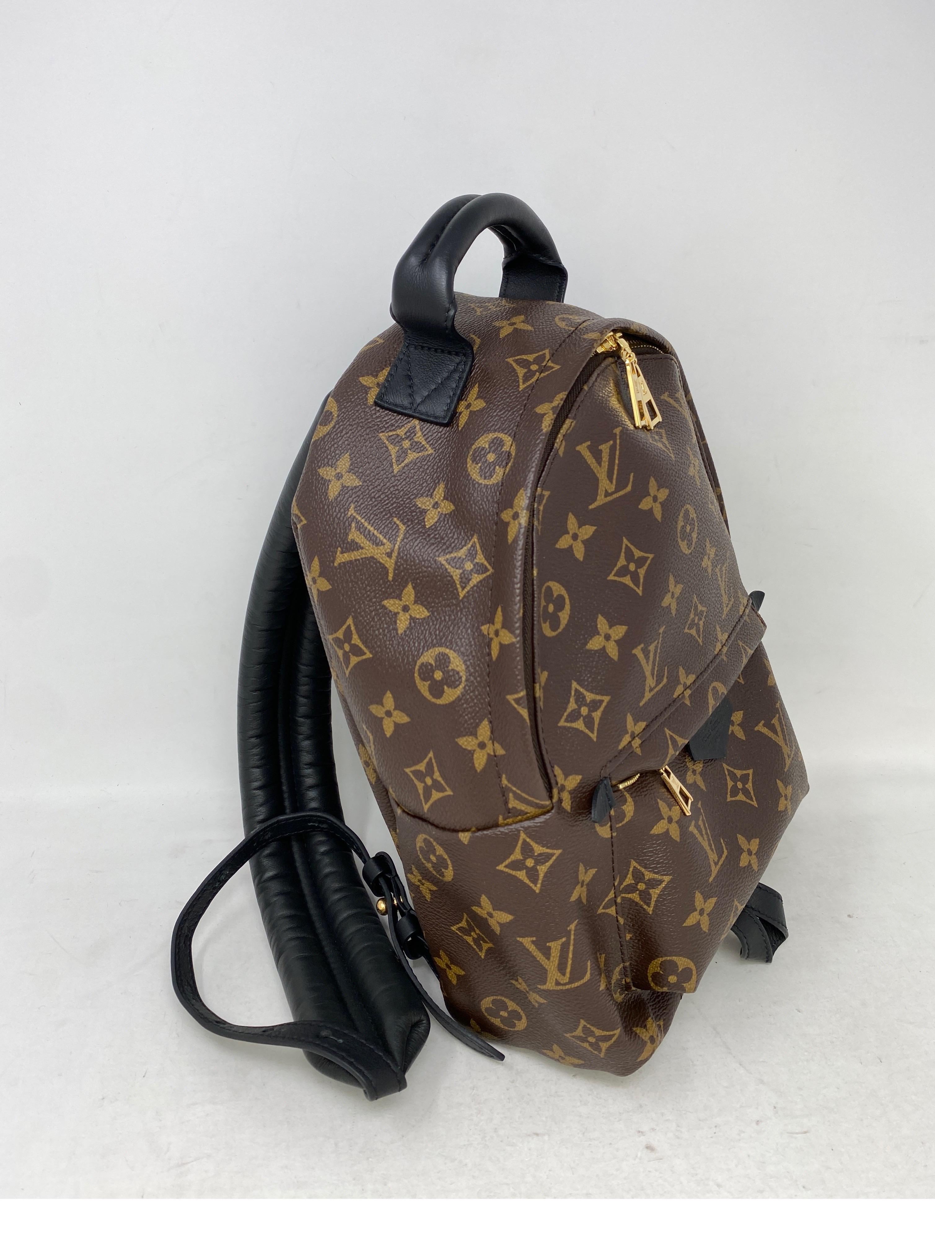 Black Louis Vuitton Palm Springs Backpack PM 