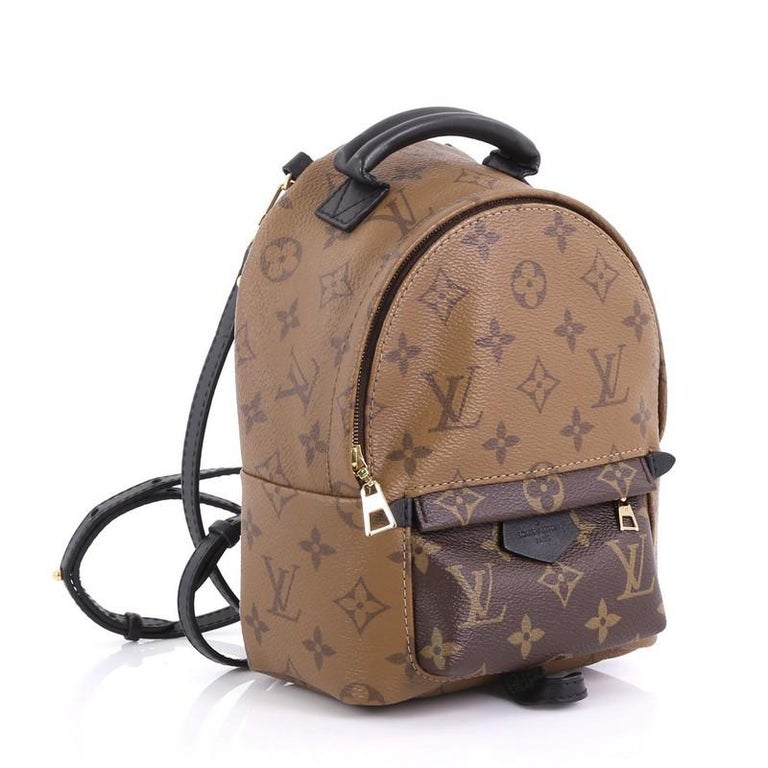 Louis Vuitton Palm Springs Backpack Reverse Monogram Canvas Mini at 1stDibs