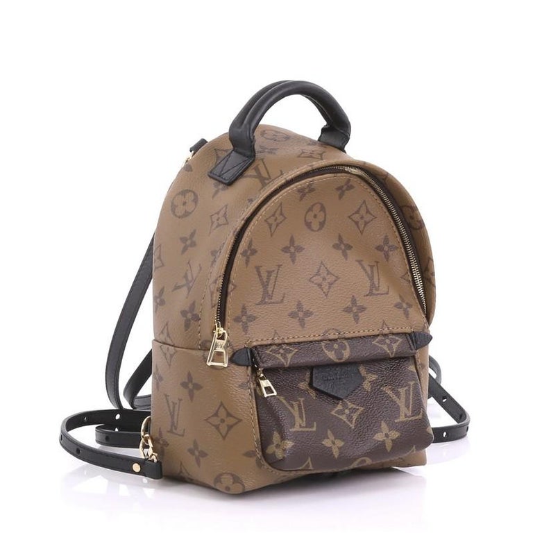 Louis Vuitton Palm Springs Backpack Reverse Monogram Canvas Mini For Sale at 1stdibs