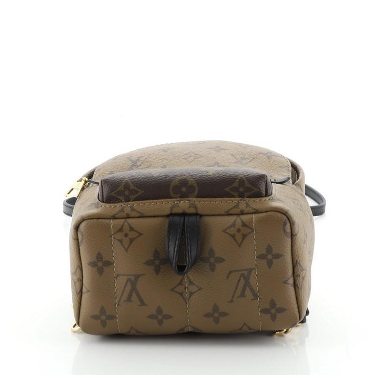 Louis Vuitton Palm Springs Backpack Reverse Monogram Canvas Mini For Sale at 1stdibs