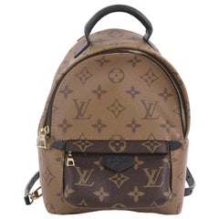 Used Louis Vuitton Palm Springs Backpack Reverse Monogram Canvas Mini
