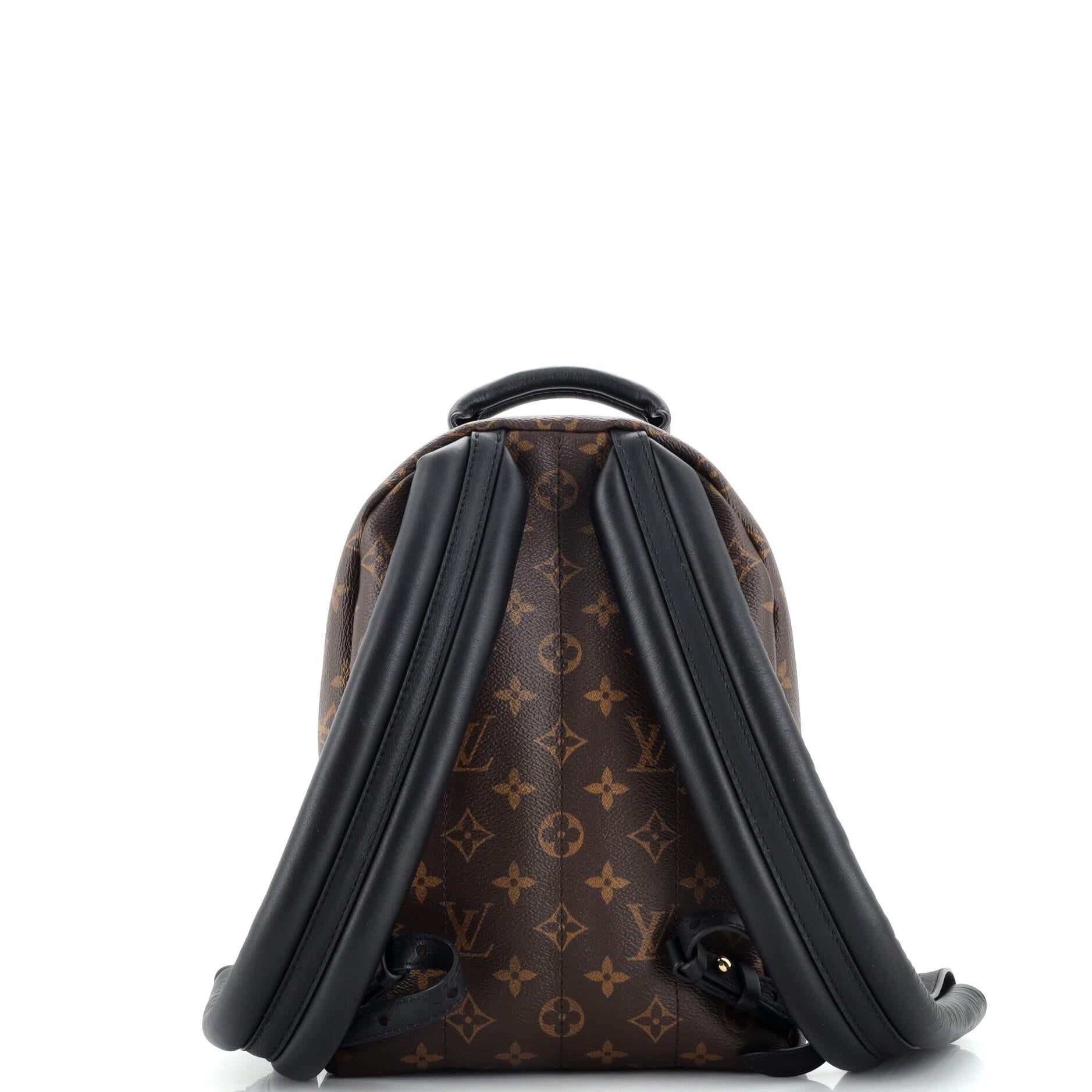 Louis Vuitton Palm Springs Backpack Reverse Monogram Canvas PM In Good Condition For Sale In NY, NY