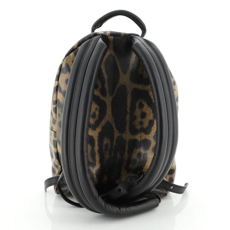 Louis Vuitton Palm Springs Backpack Wild Animal Print Canvas PM For Sale at 1stdibs