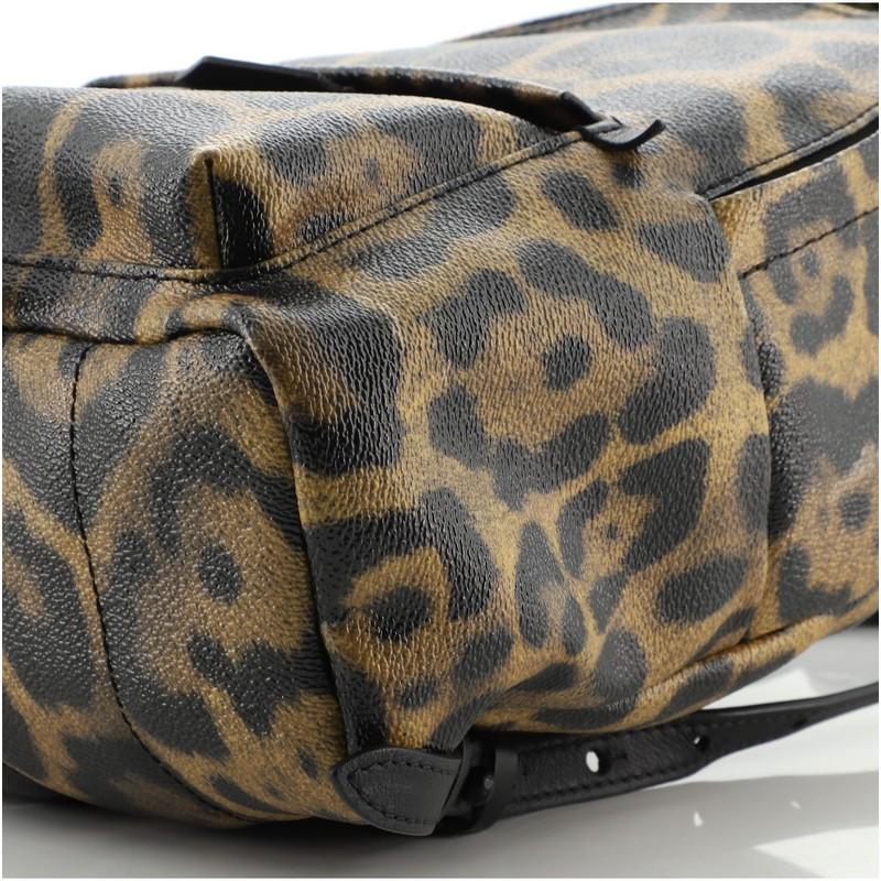 Black Louis Vuitton Palm Springs Backpack Wild Animal Print Canvas PM