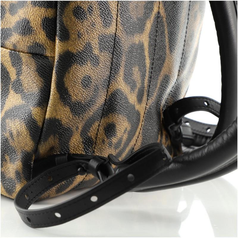 Women's or Men's Louis Vuitton Palm Springs Backpack Wild Animal Print Canvas PM