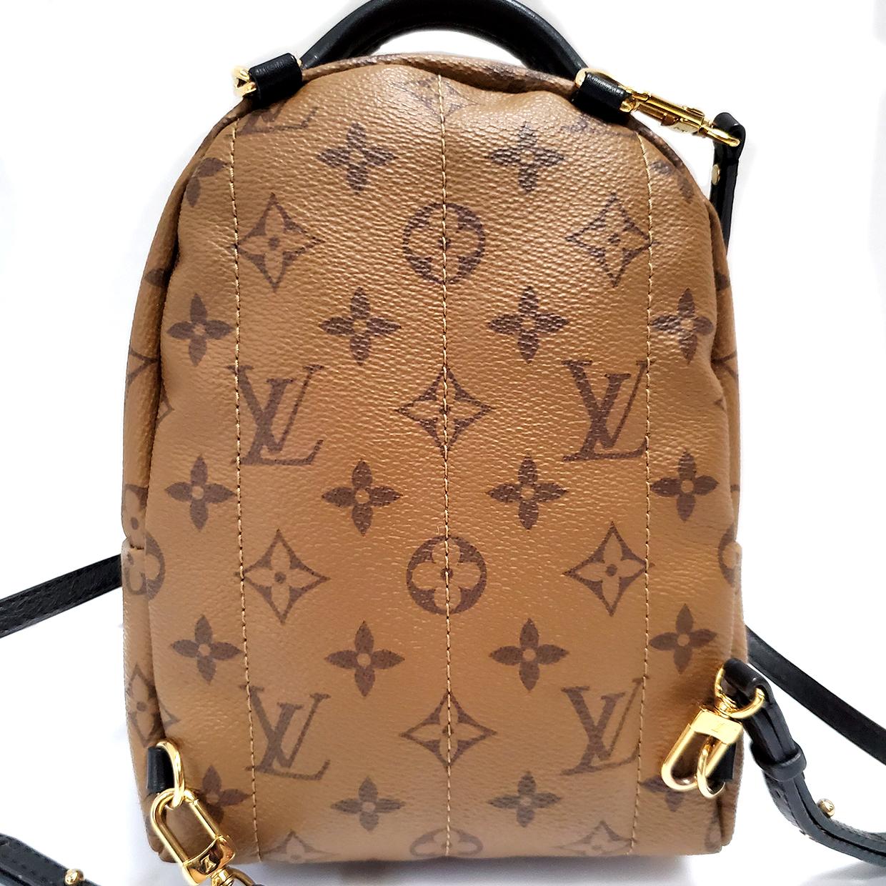 monogram backpack purse