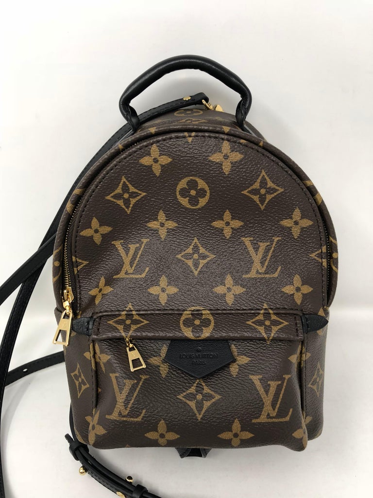 2019 What's In My Bag♡LV Palm Springs Backpack Mini + Review