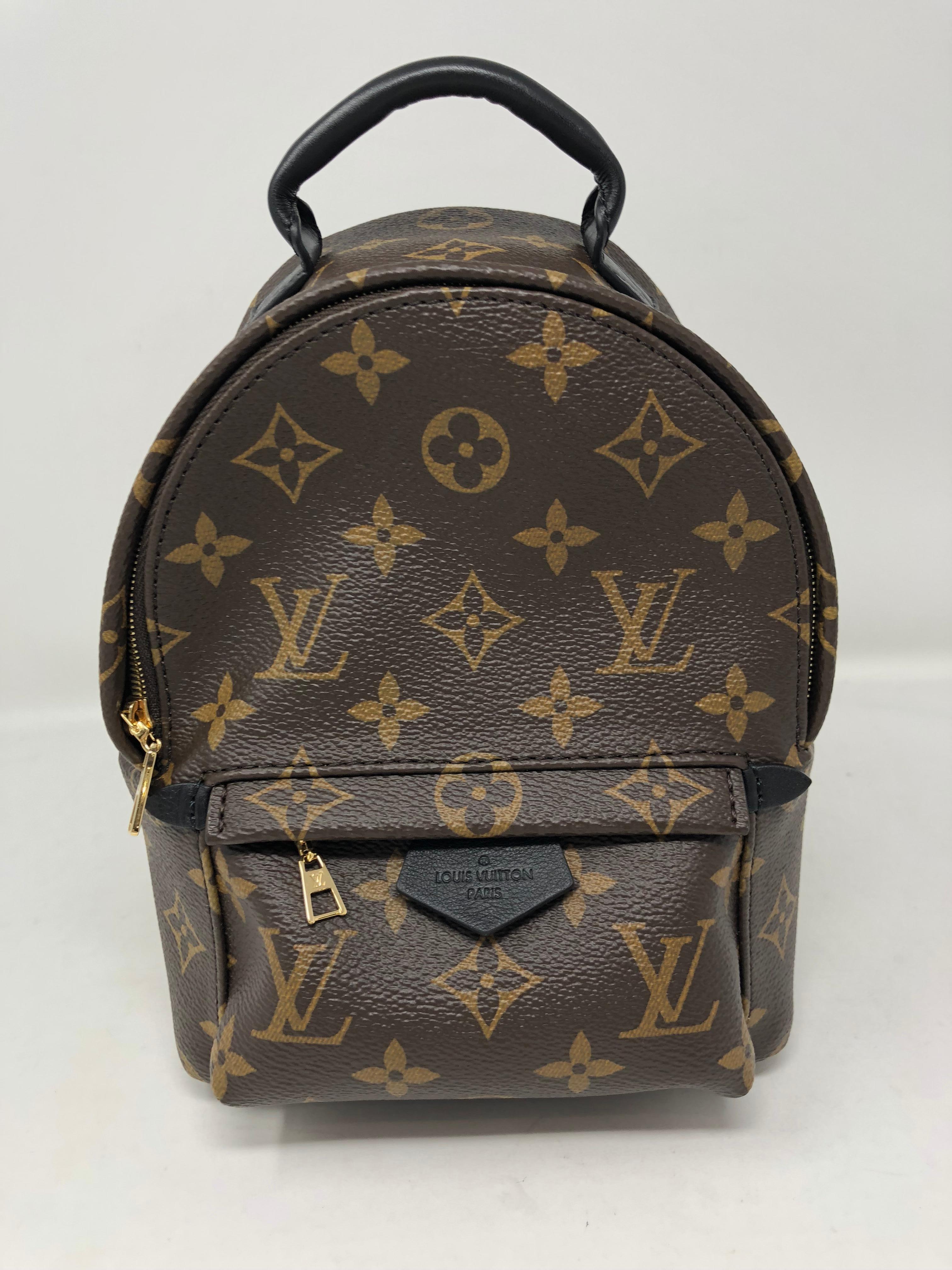 Louis Vuitton Palm Springs Mini Crossbody/Backpack  In New Condition In Athens, GA