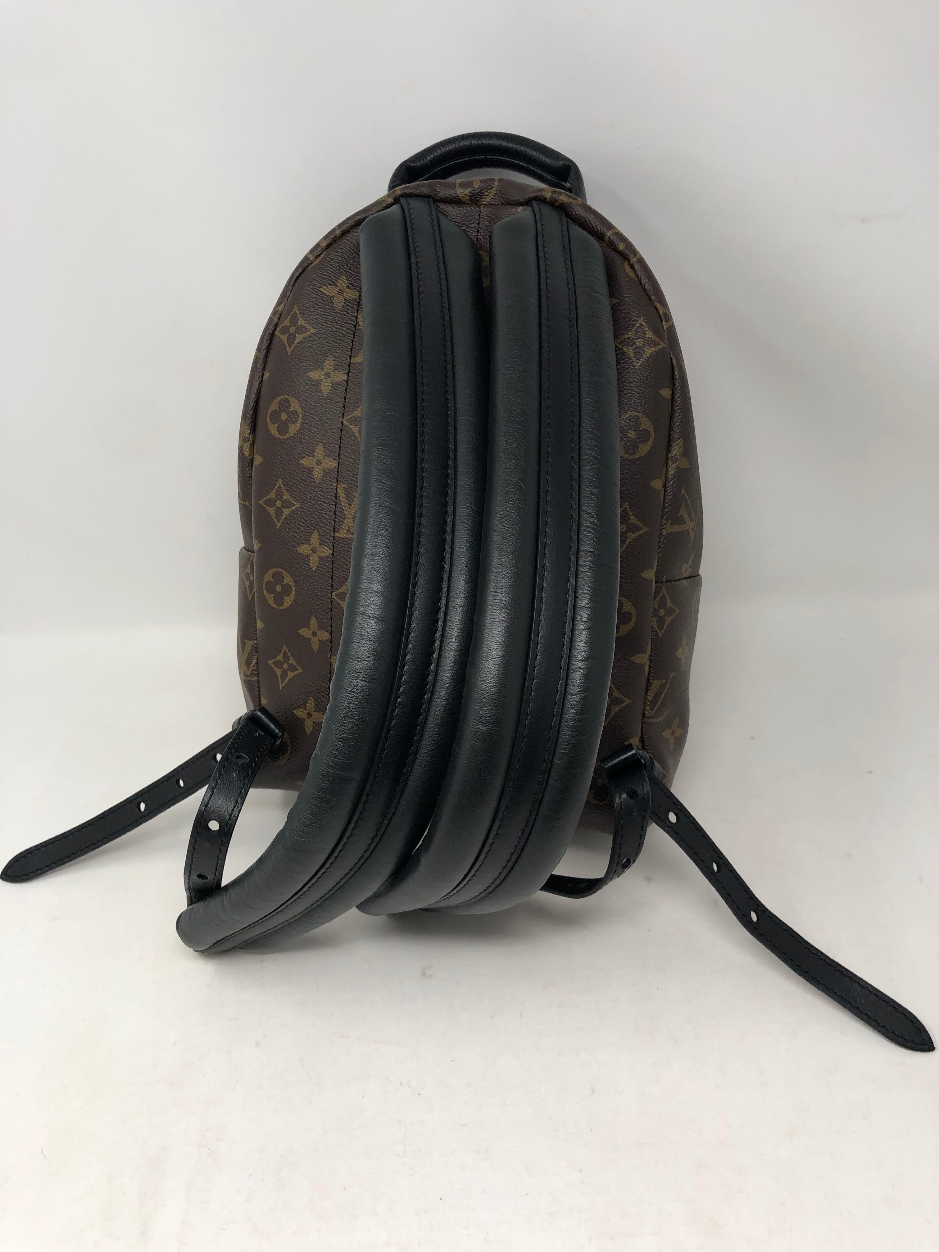 Black Louis Vuitton Palm Springs PM Backpack 