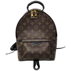 Used Louis Vuitton Palm Springs PM Backpack 