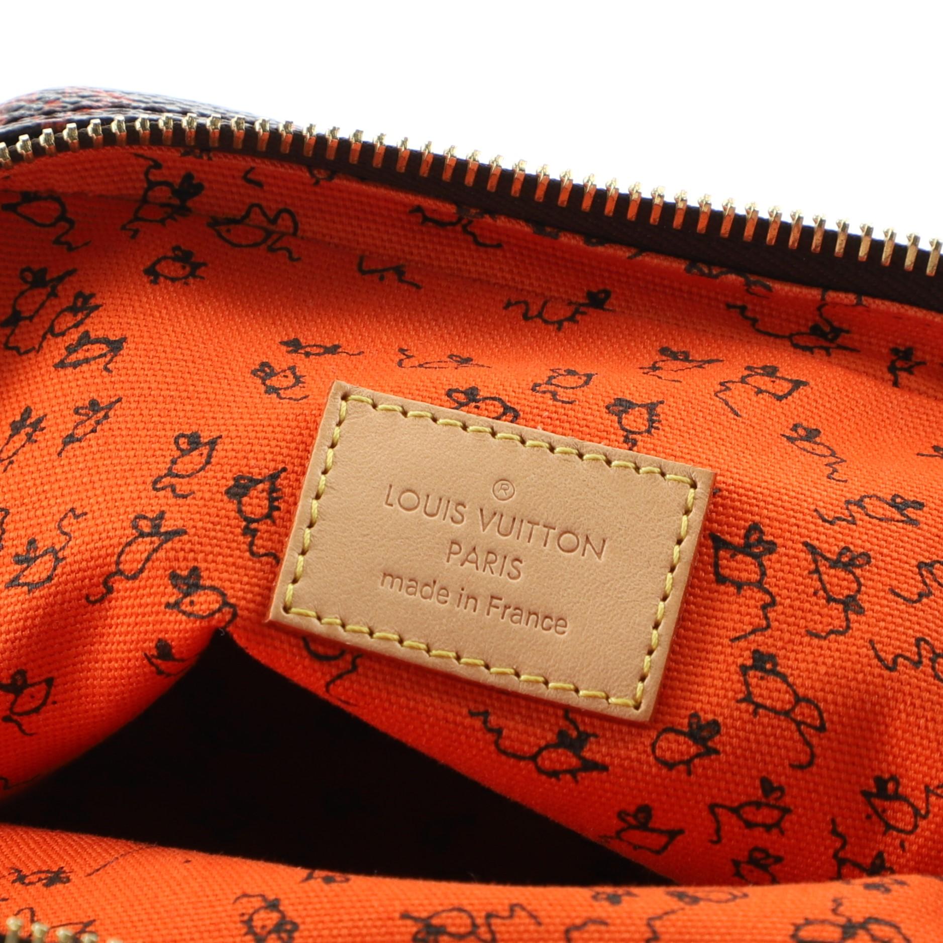 Louis Vuitton Paname Bag Limited Edition Grace Coddington Catogram Canvas MM 4