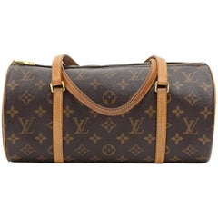 Louis Vuitton Papillon 30 Monogram Canvas Hand Bag