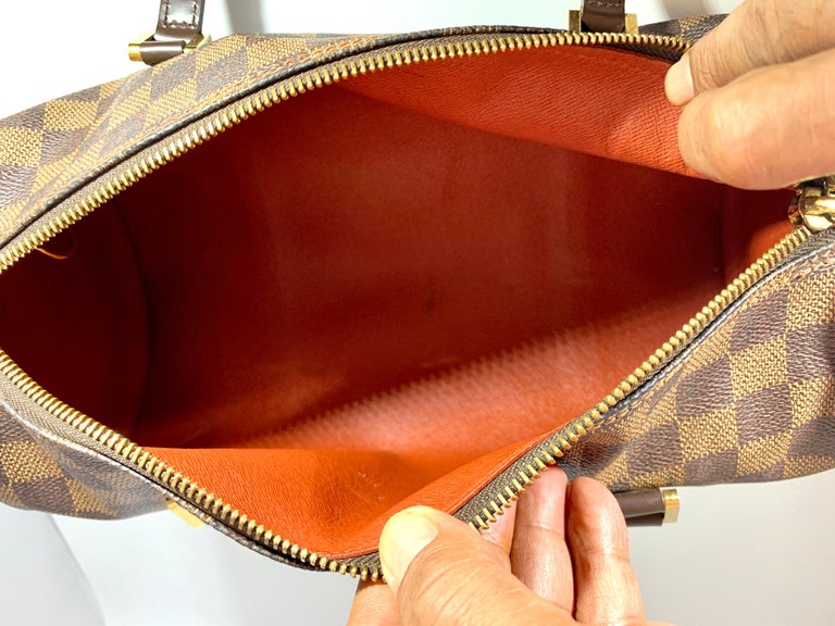 Louis Vuitton Papillon 30 N51303 Handbag Damier Ebene / With Matching  Satchel at 1stDibs