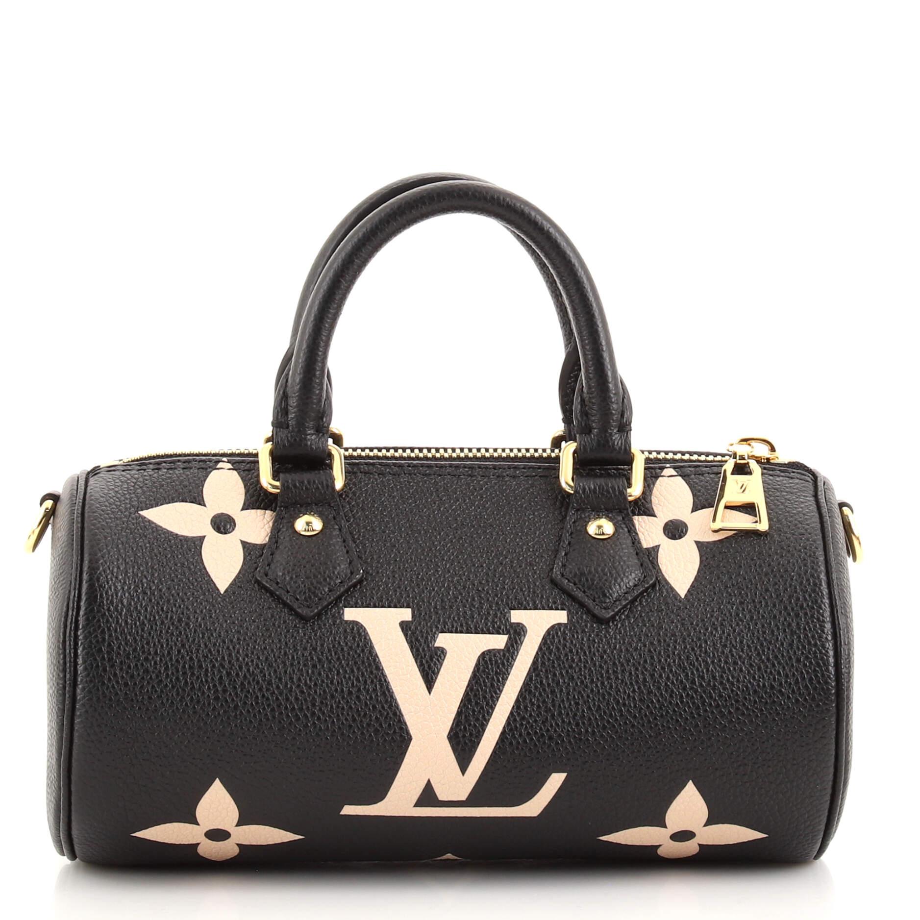 Louis Vuitton Papillon Handbag Bicolor Monogram Empreinte Giant BB In Good Condition In NY, NY