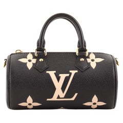 Louis Vuitton Papillon Handbag Bicolor Monogram Empreinte Giant BB