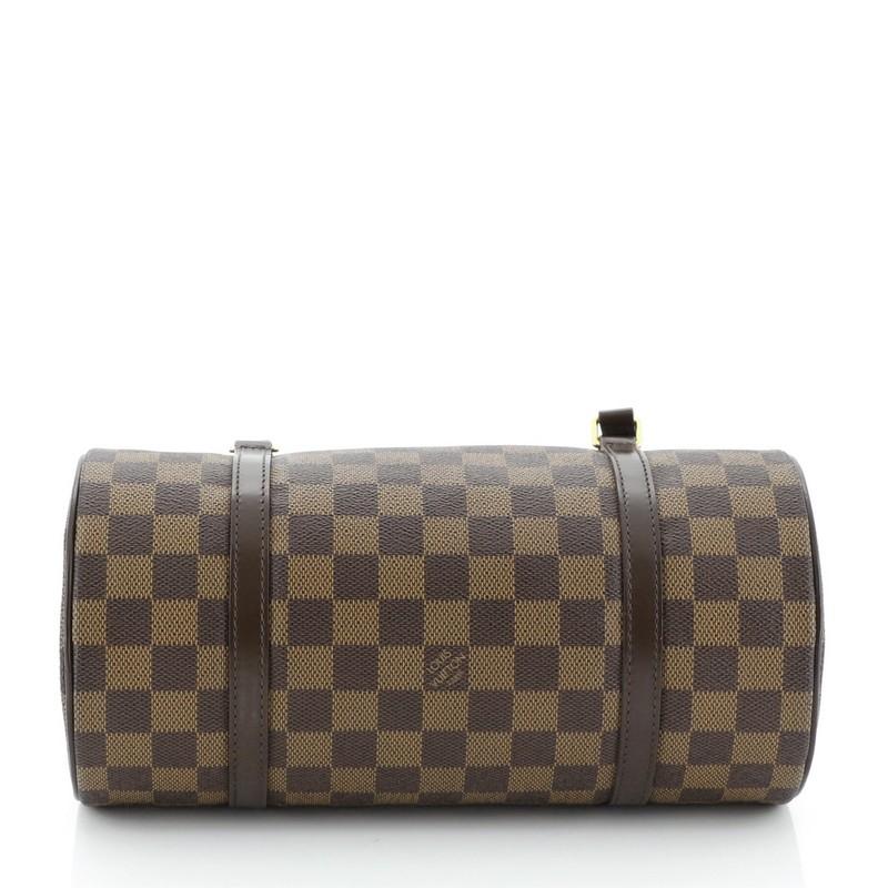 Louis Vuitton Papillon Handbag Damier 26  In Good Condition In NY, NY