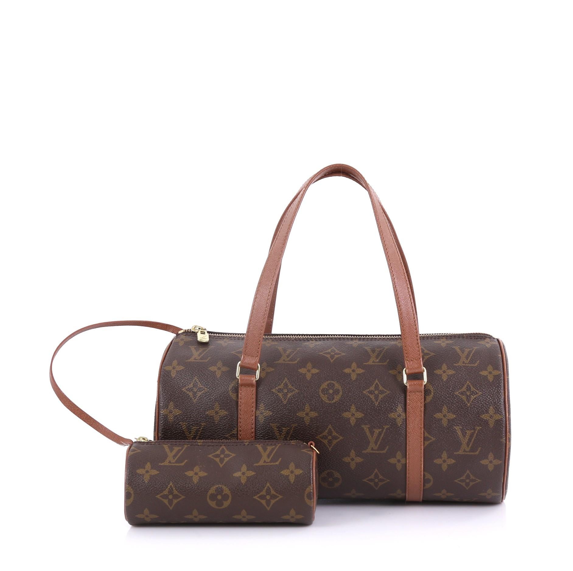Women's Louis Vuitton Papillon Handbag Damier 30