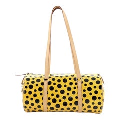 Louis Vuitton Papillon Handbag Kusama Infinity Dots Monogram Vernis 30