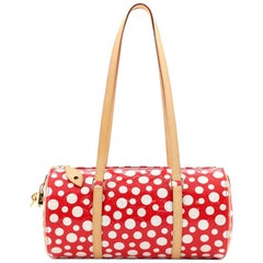 Louis Vuitton Papillon Handbag Kusama Infinity Dots Monogram Vernis 30