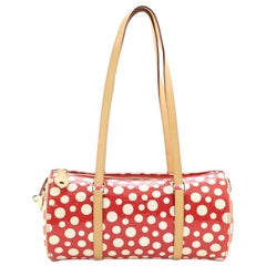 Louis Vuitton Papillon Handbag Kusama Infinity Dots Monogram Vernis 30