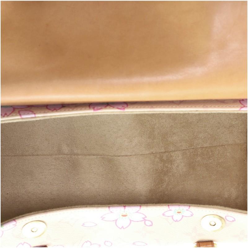 Louis Vuitton Papillon Handbag Limited Edition Cherry Blossom Monogram In Fair Condition In NY, NY