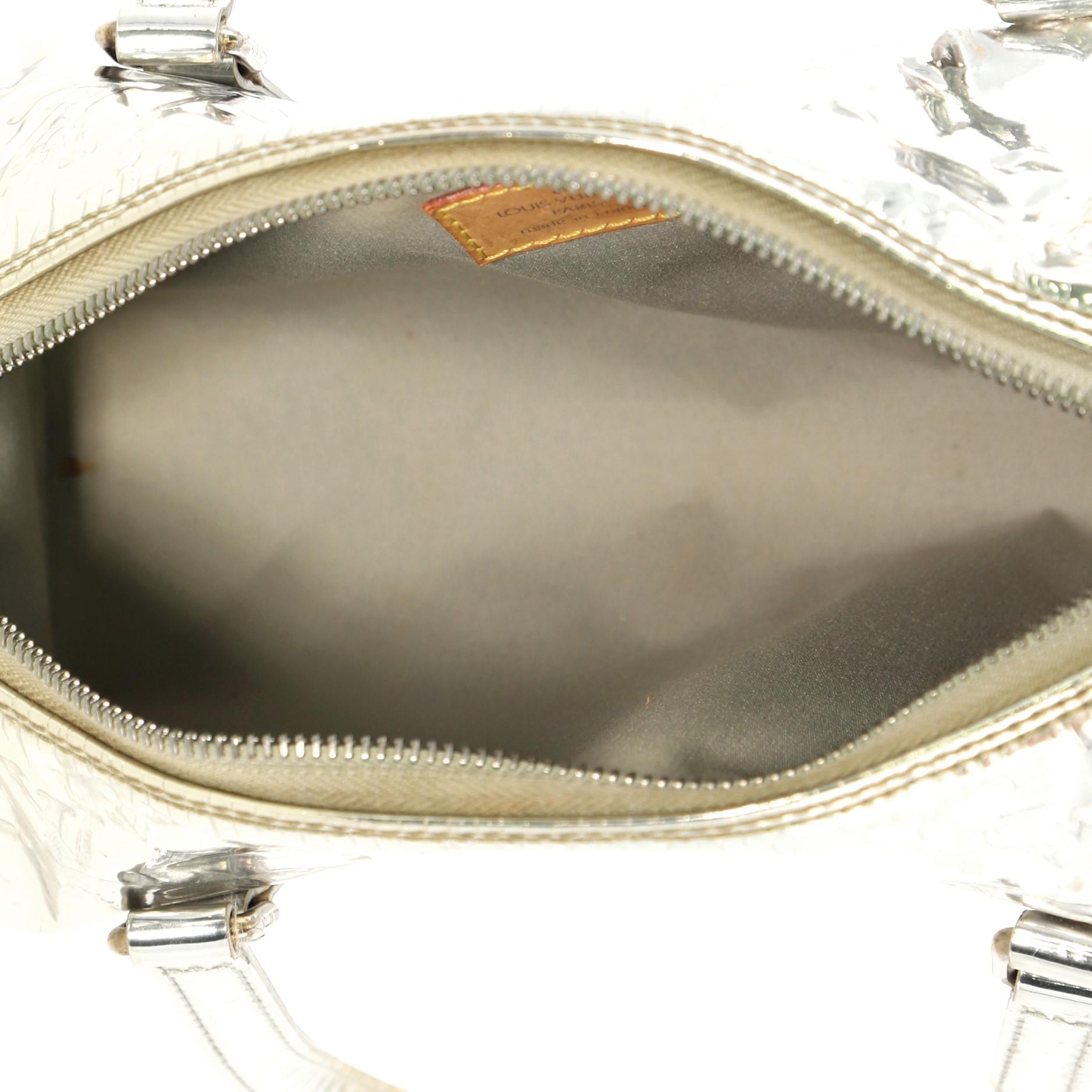 Louis Vuitton Papillon Handbag Miroir PVC 26 5