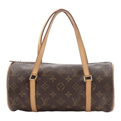 Louis Vuitton Papillon Handbag Monogram Canvas 26