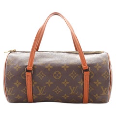 Louis Vuitton Papillon Handbag Monogram Canvas 26