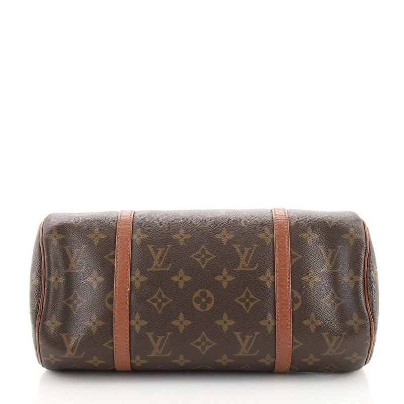 Louis Vuitton Papillon Handbag Monogram Canvas 30 In Good Condition In NY, NY