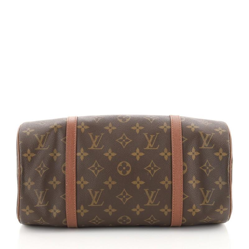 Louis Vuitton Papillon Handbag Monogram Canvas 30 In Good Condition In NY, NY