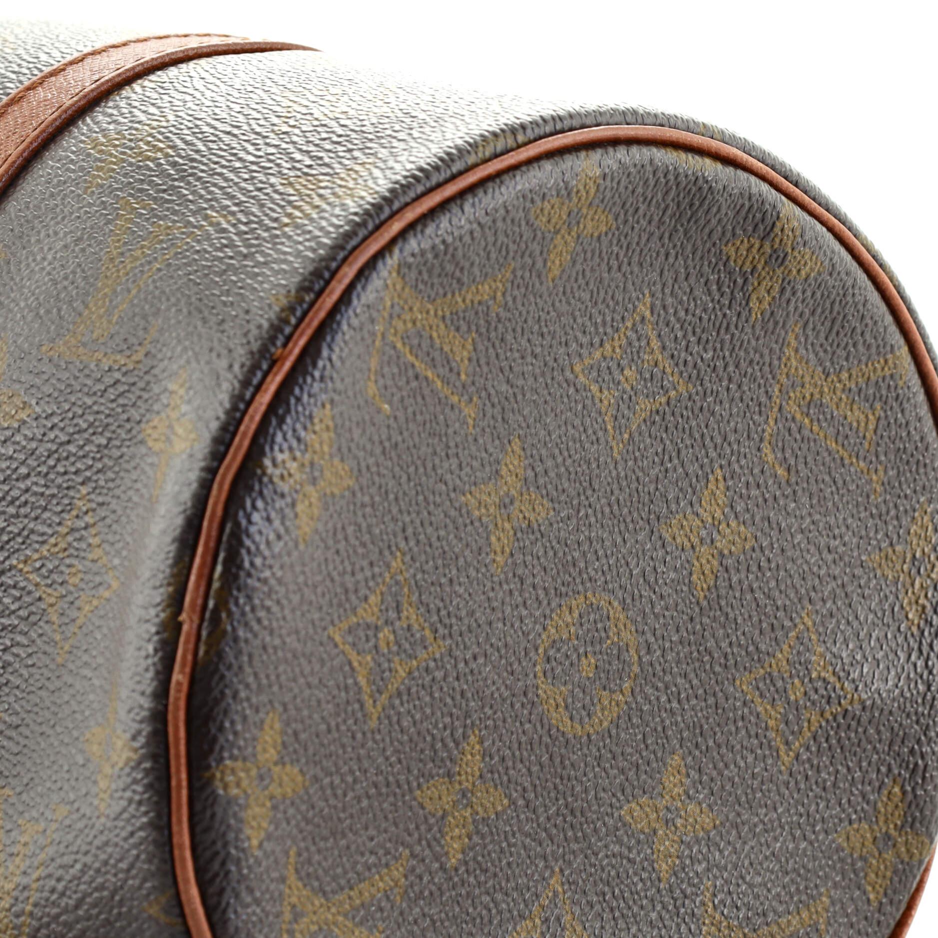 Black Louis Vuitton Papillon Handbag Monogram Canvas 30