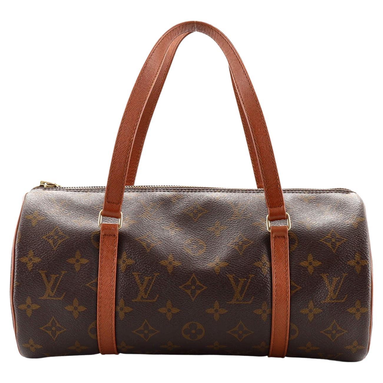 Louis Vuitton Papillon Handbag Monogram Canvas 30