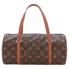 Louis Vuitton Papillon Handbag Monogram Canvas 30
