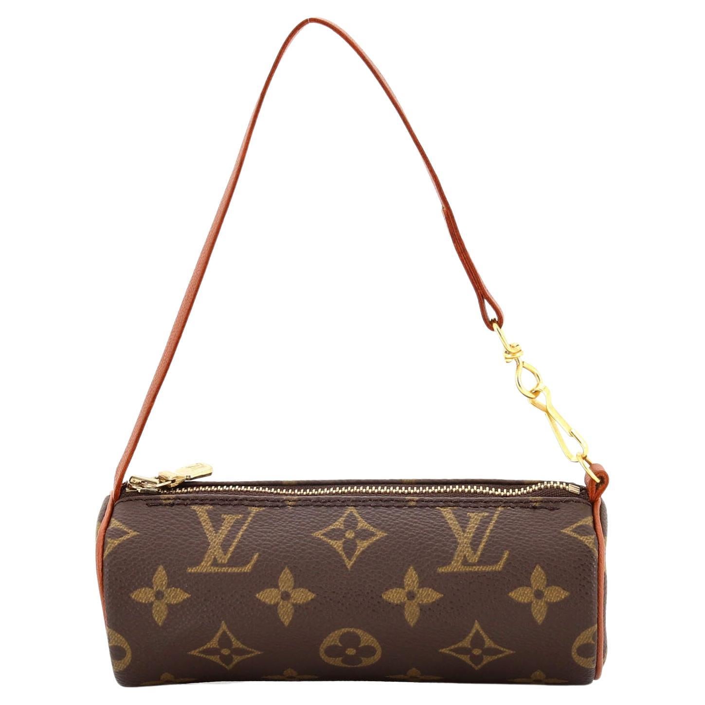Louis Vuitton - Authenticated Micro Papillon Bag Charm - Leather Brown for Women, Never Worn