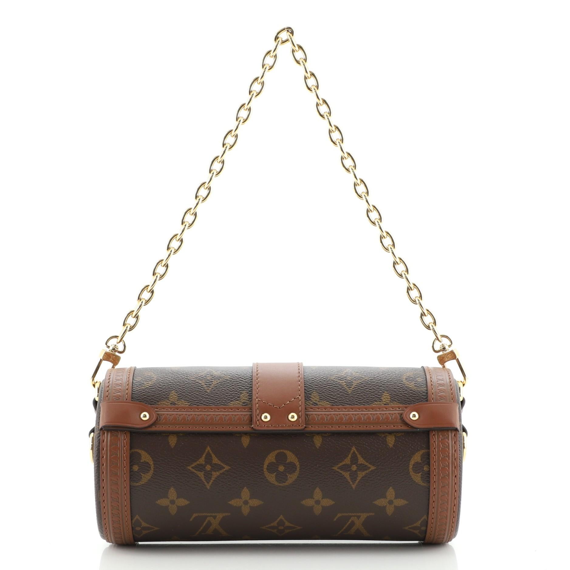 Louis Vuitton Papillon Trunk-Tasche Monogramm Segeltuch im Zustand „Gut“ in NY, NY