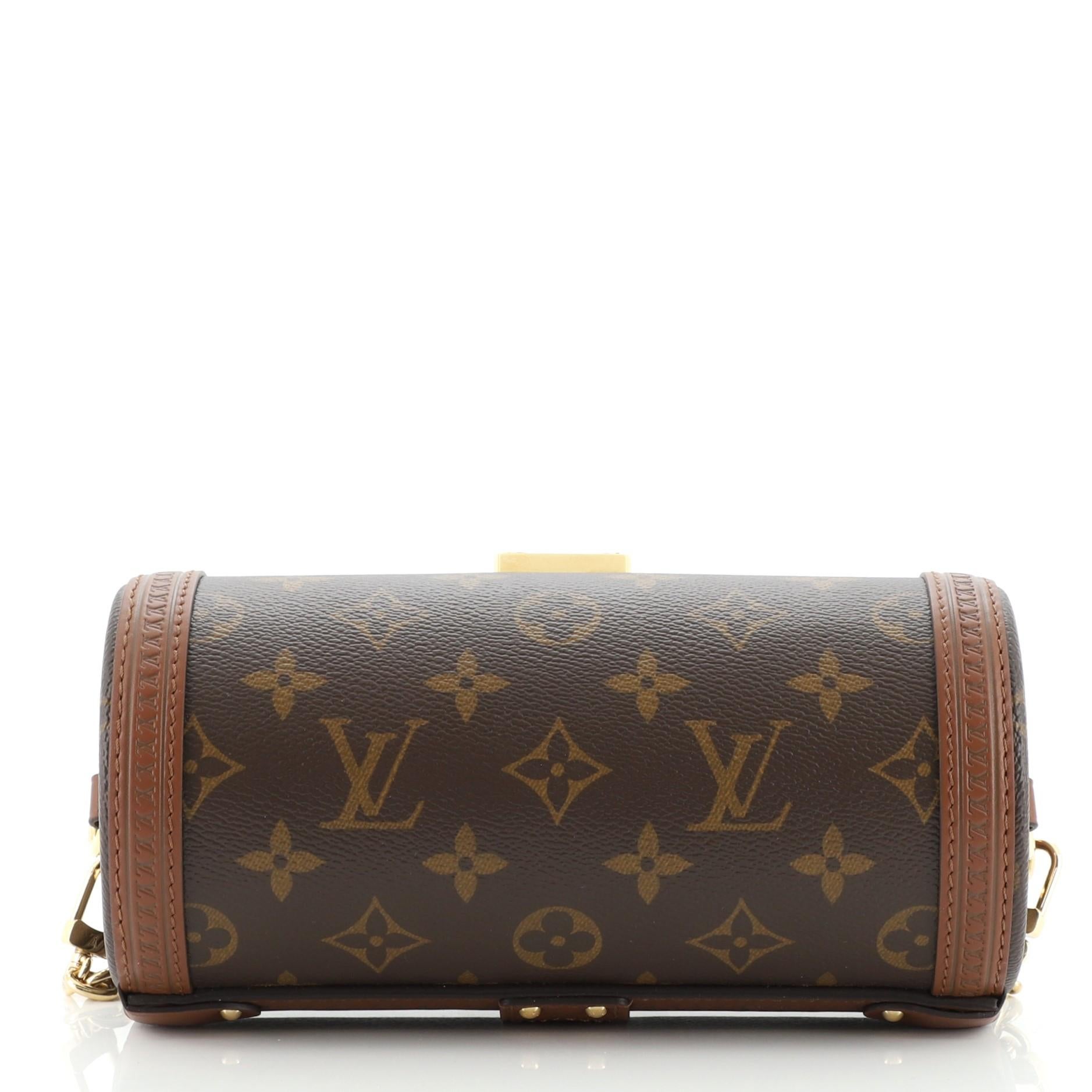 Louis Vuitton Papillon Trunk-Tasche Monogramm Segeltuch für Damen oder Herren