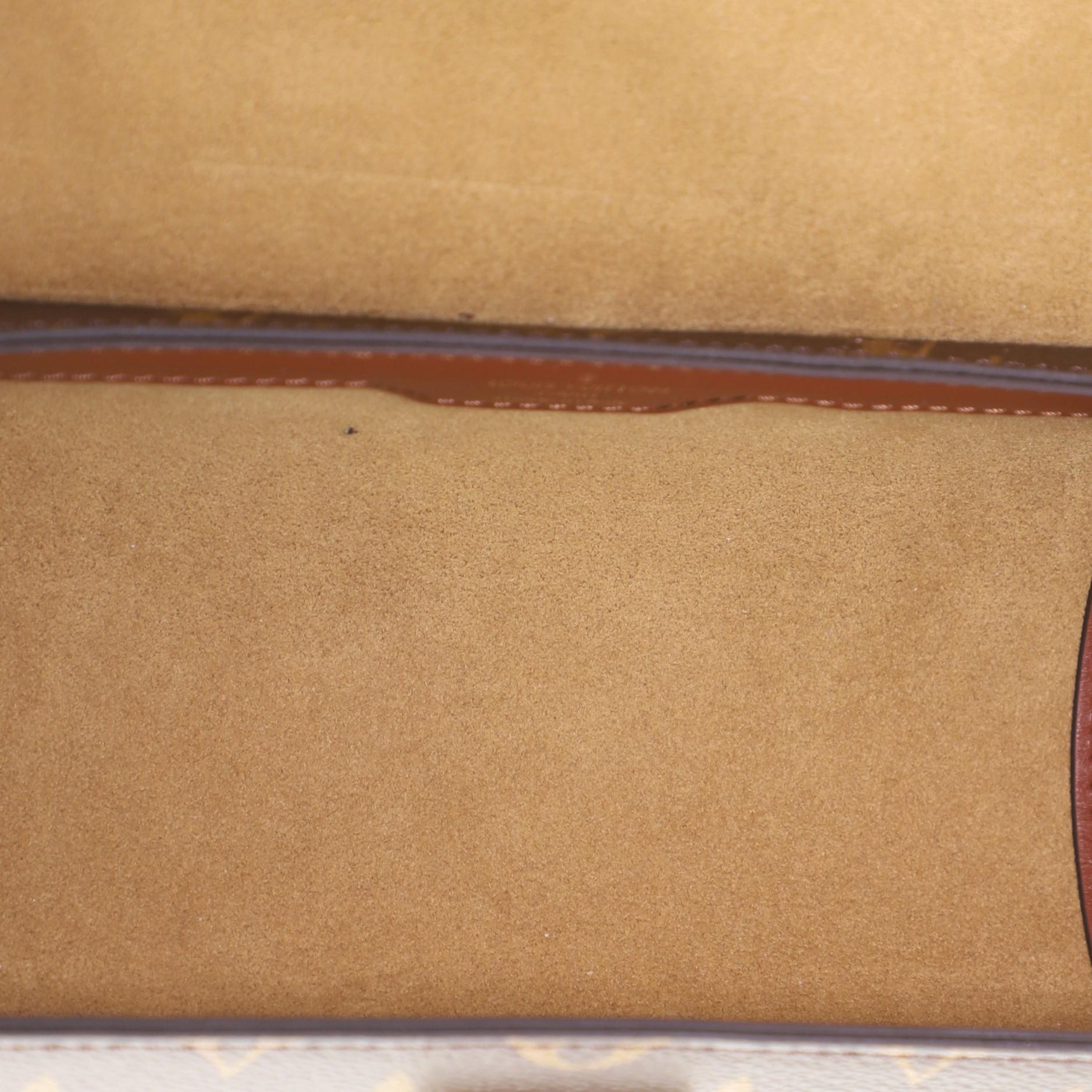 Louis Vuitton Papillon Trunk-Tasche Monogramm Segeltuch 1