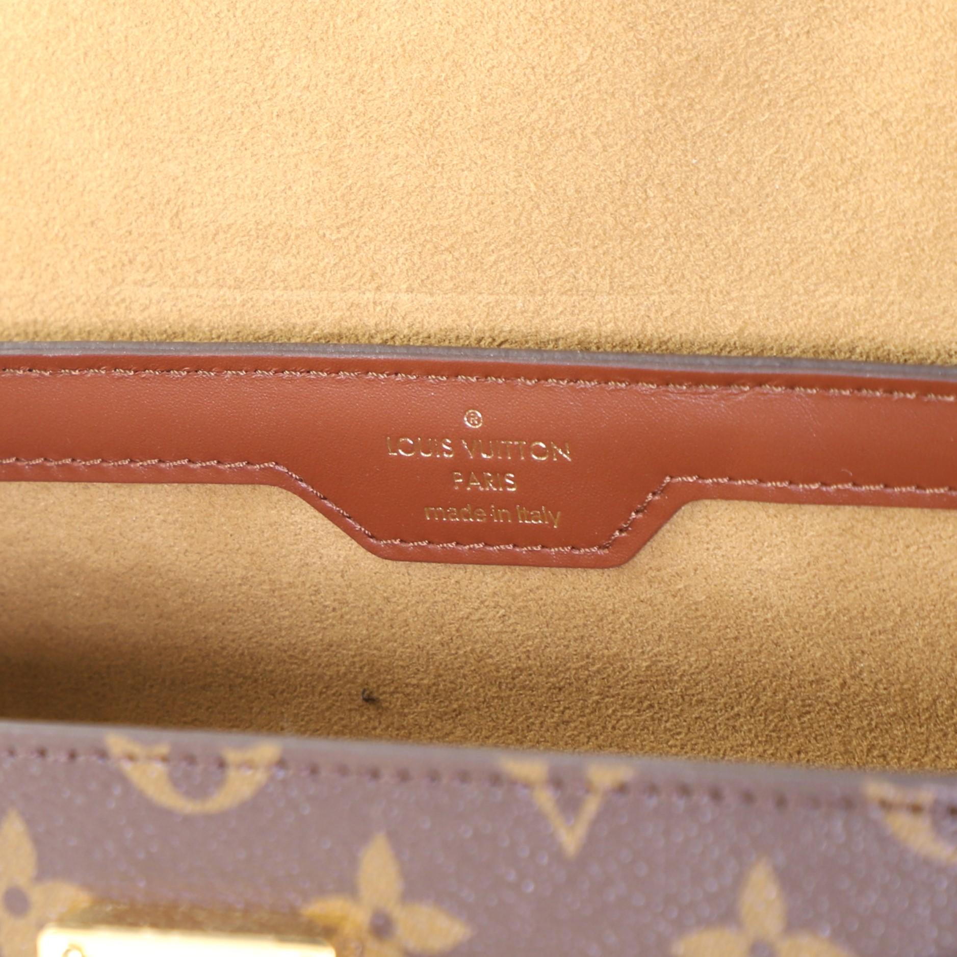 Louis Vuitton Papillon Trunk-Tasche Monogramm Segeltuch 2