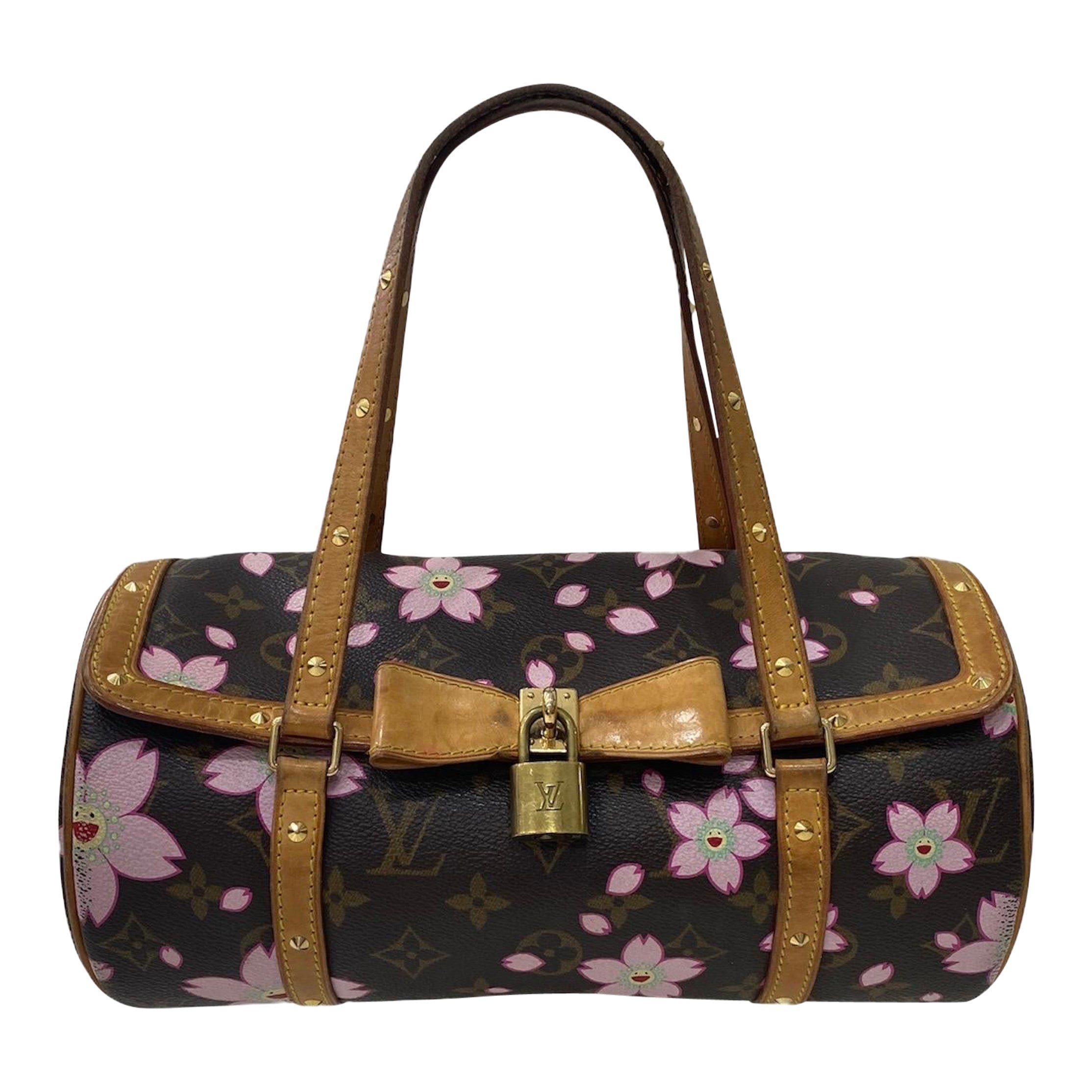 Borsa a tracolla Louis Vuitton Papillon x Takashi Murakami in edizione limitata