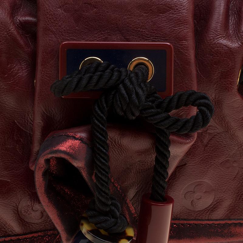 Black Louis Vuitton Paprika Monogram Limited Edition Epices Kalahari PM Bag