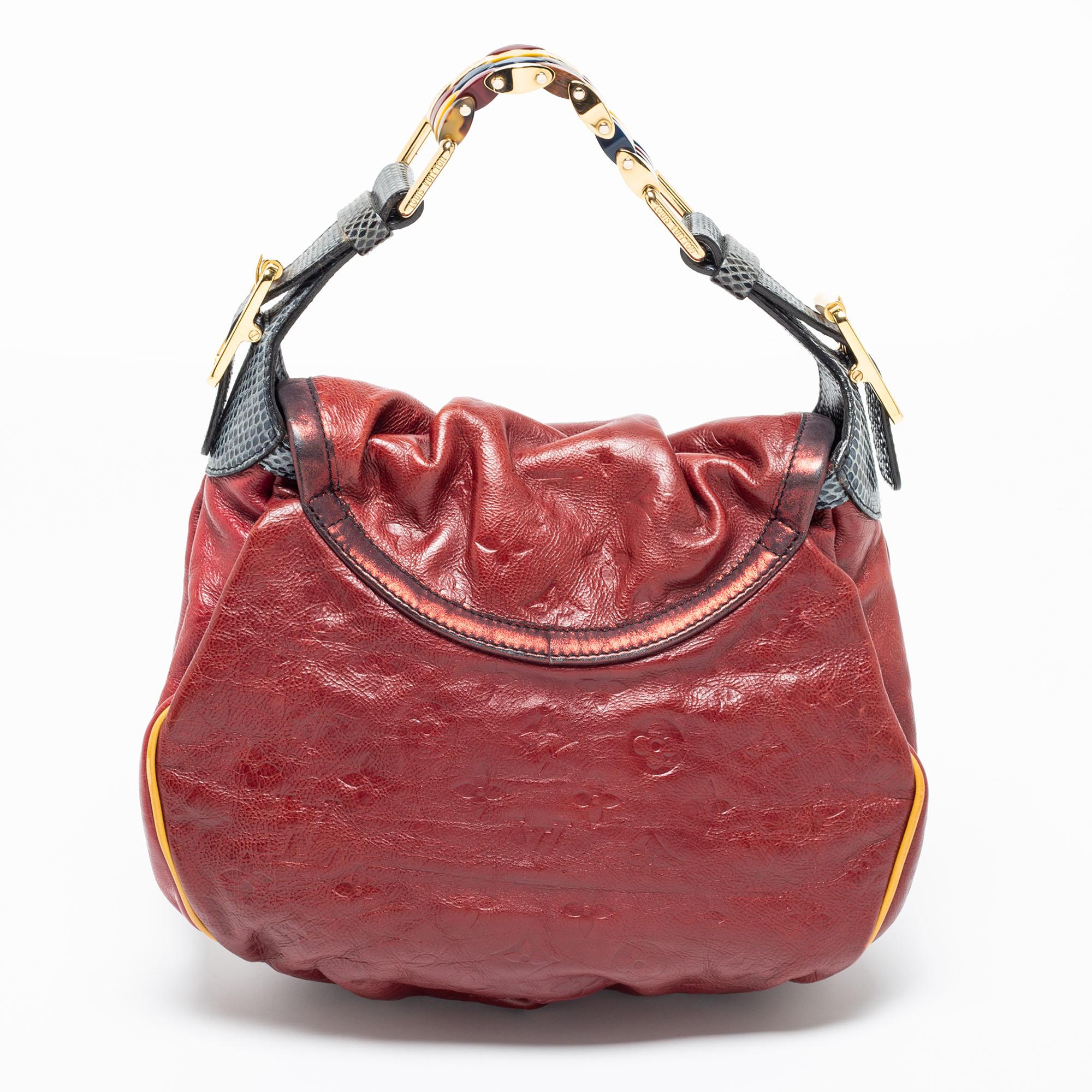 Louis Vuitton Paprika Monogram Limited Edition Epices Kalahari PM Bag In Good Condition In Dubai, Al Qouz 2